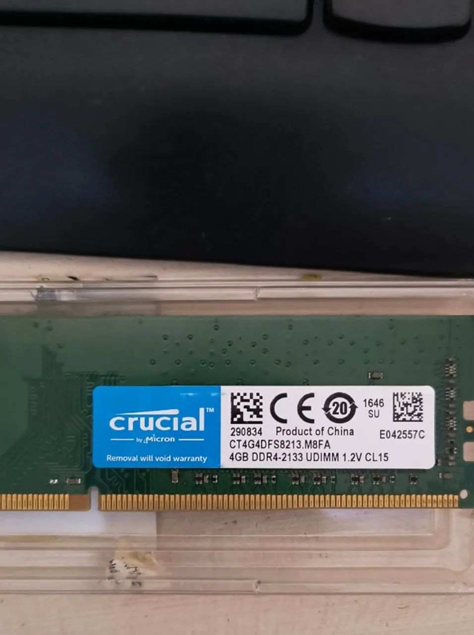 Memória RAM Crucial 4GB DDR4 2133MHz - Foto 2