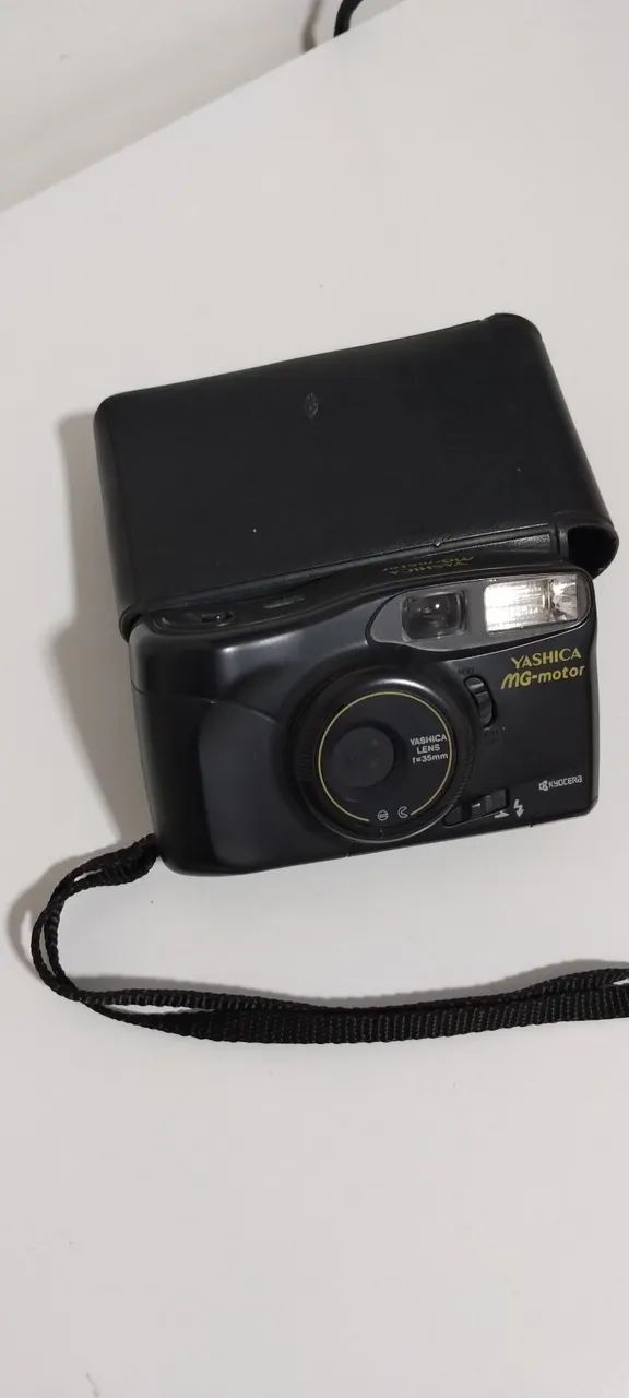 Câmera Yashica mg motor 35mm - Foto 2