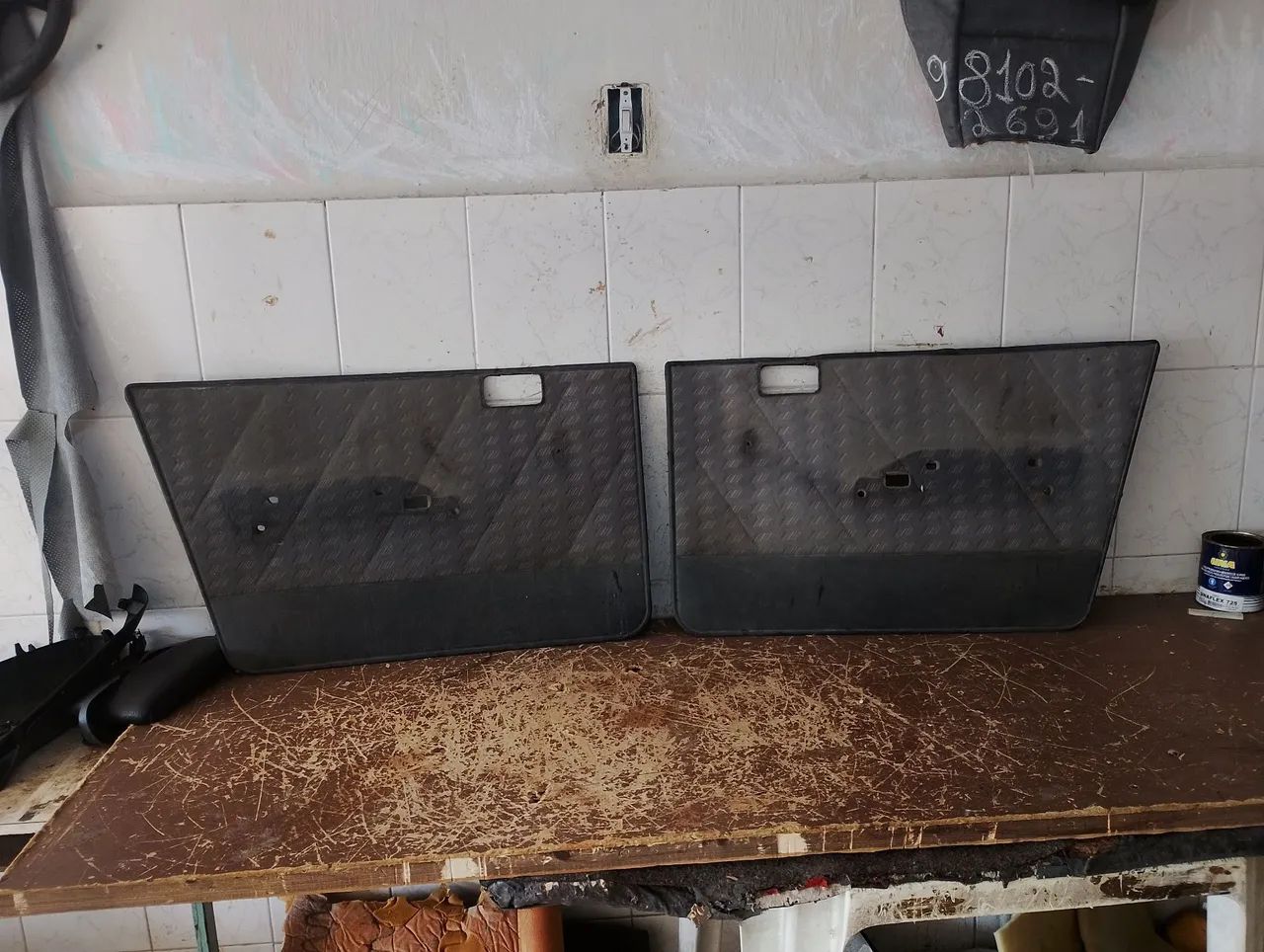 Conjunto de forro de portas Fiat uno - Foto 2