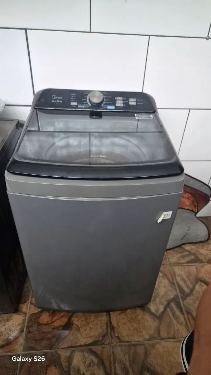 Máquina de lavar funcionando perfeitamente e muito nova. - Foto 5