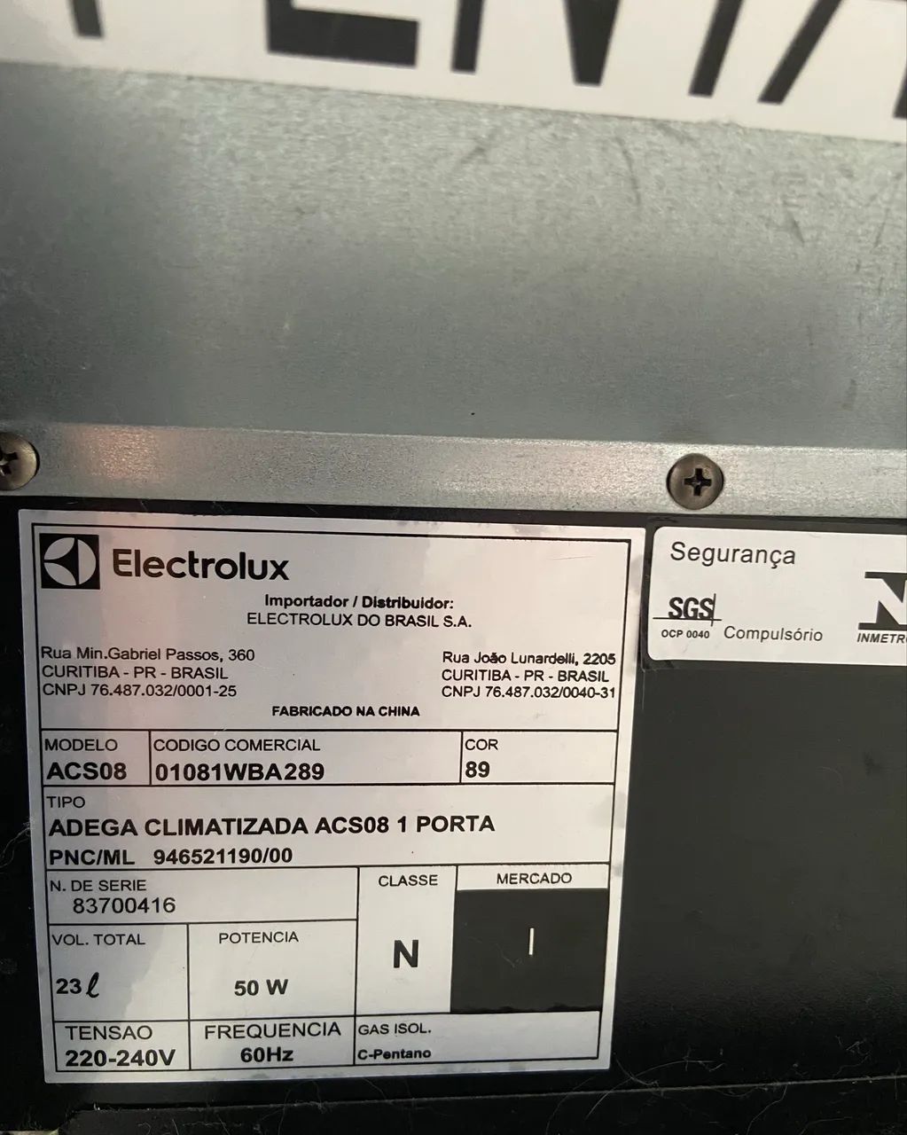 Adega 8 garrafas Electrolux  - Foto 4