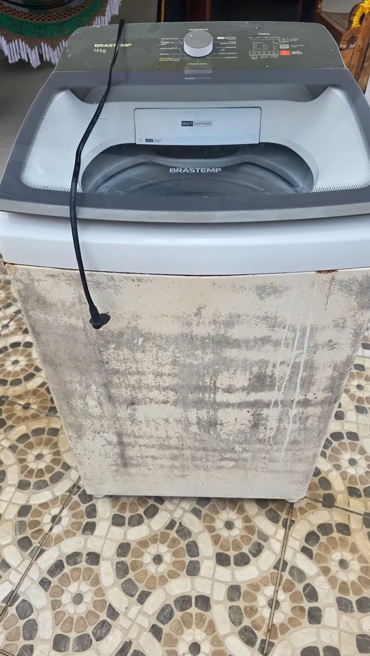 Maquina de lavar brastemp com defeito - Foto 4