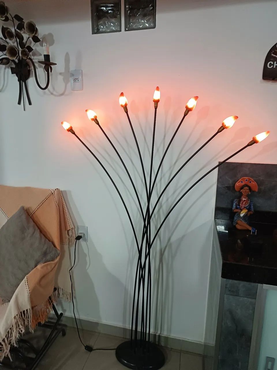 Luminária com 07 lâmpadas - Foto 3