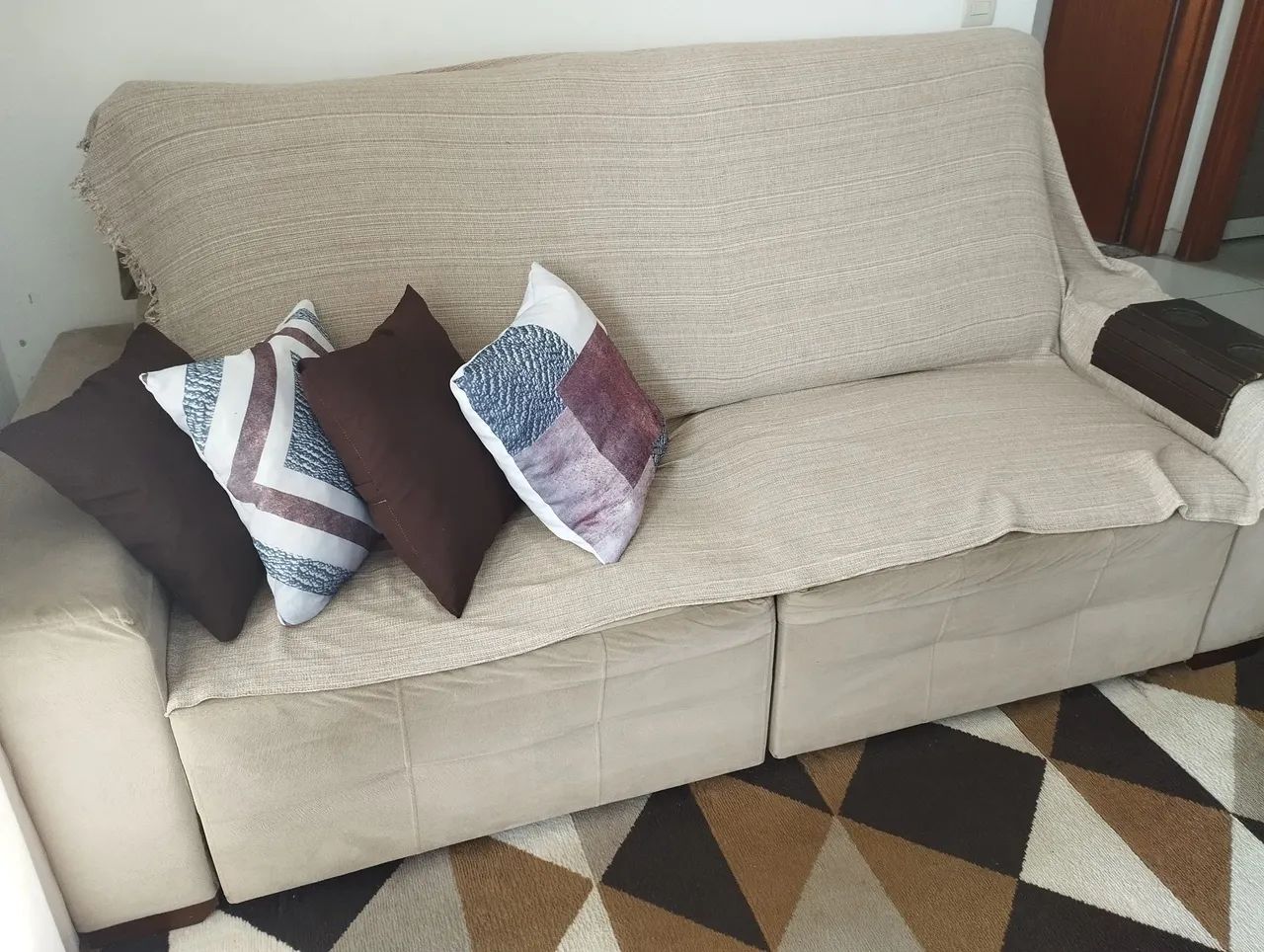 Sofá retrátil e reclinável  - Foto 3