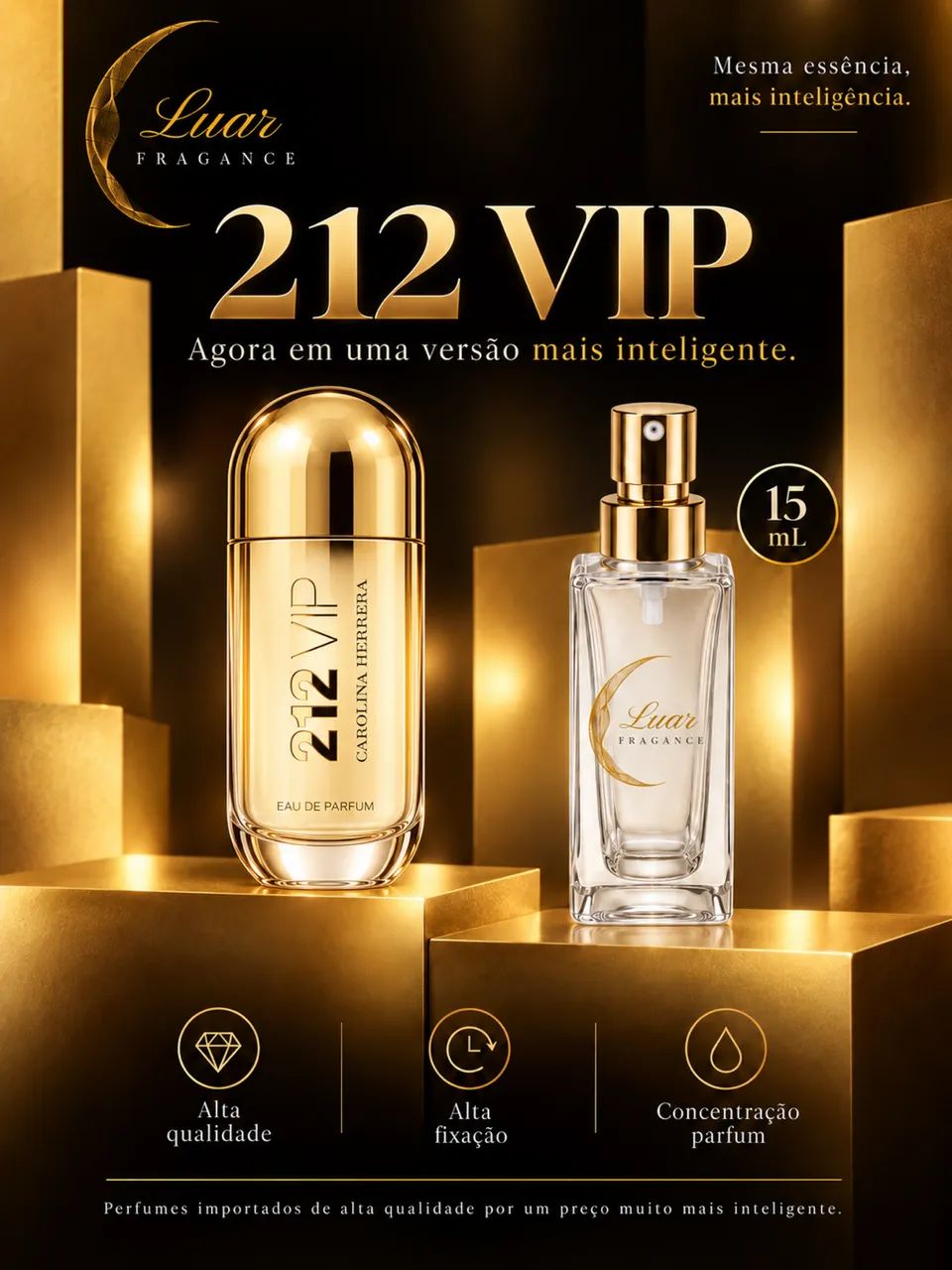 Perfume Feminino Alta Qualidade 15mL - Foto 2