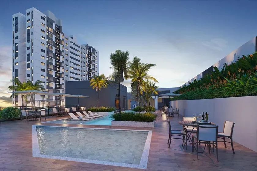 Apartamento à Venda - Serra, 1 Quarto, 36 m2 - Foto 2