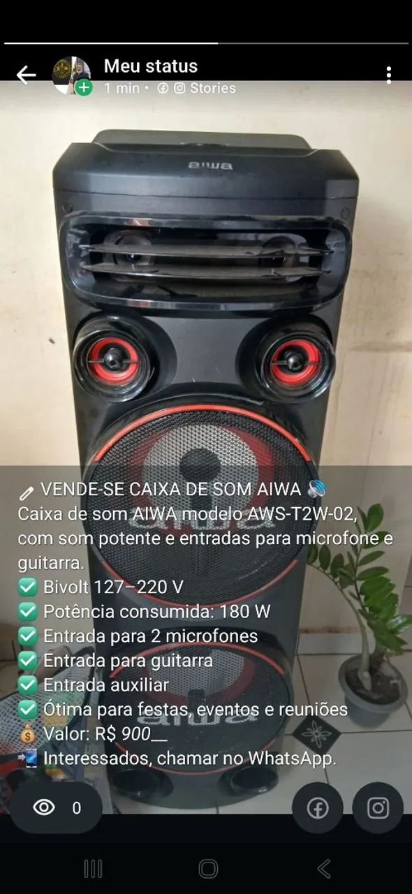 Vende-se essa caixa de som  - Foto 3