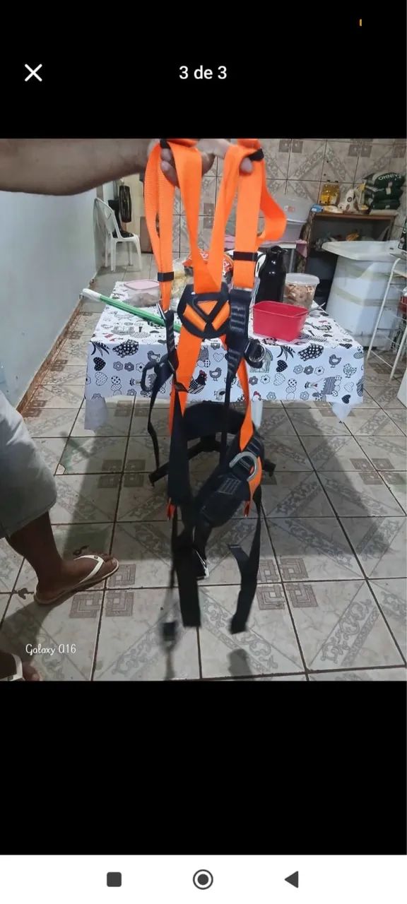 Cinto de segurança com talabarte $250