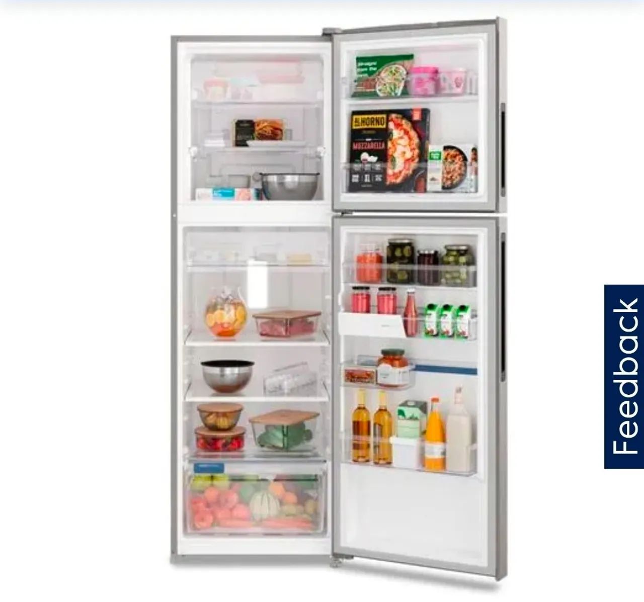 Geladeira seminova Electrolux Frost Free Inverter 410L Efficient c/ AutoSense Inox (IF45S) - Foto 4