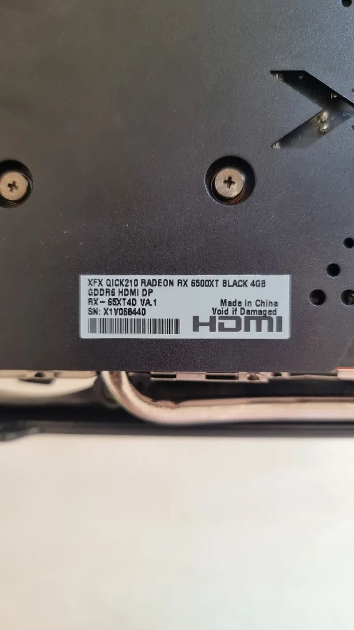 AMD Radeon RX 6500 XT 4gb XFX nova - Foto 4