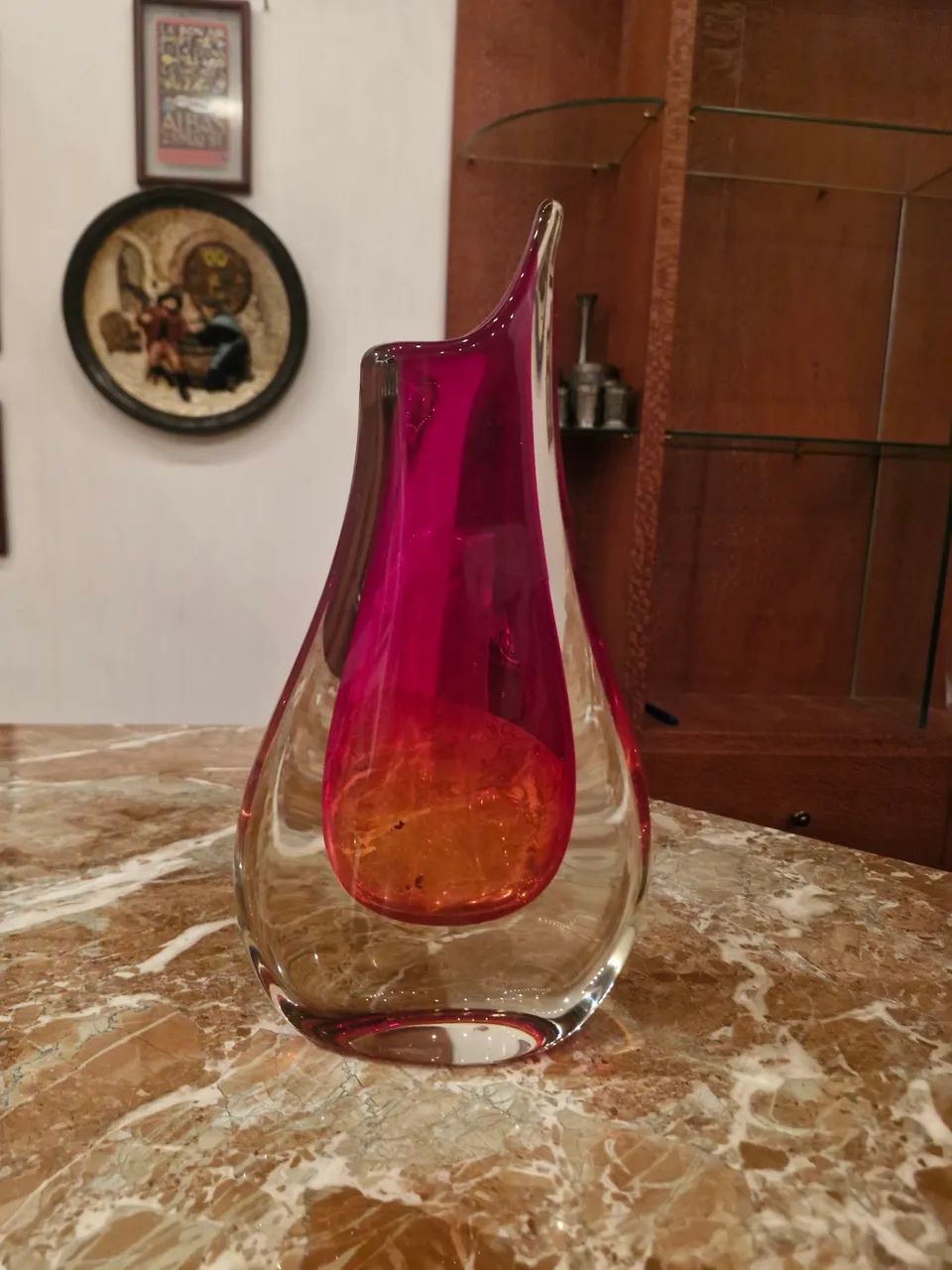 LINDO VASO DE MURANO
