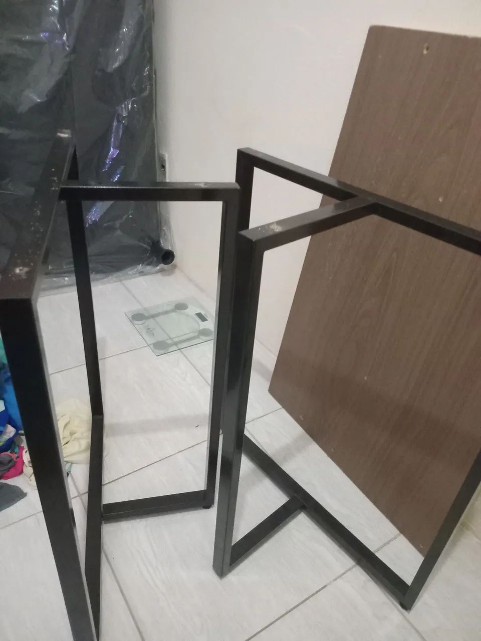 Suporte de Metalon para mesa - Foto 2