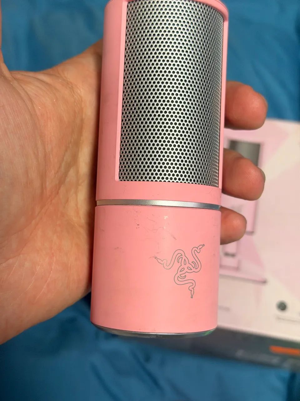 Microfone Razer Seiren X - Rosa - Foto 4