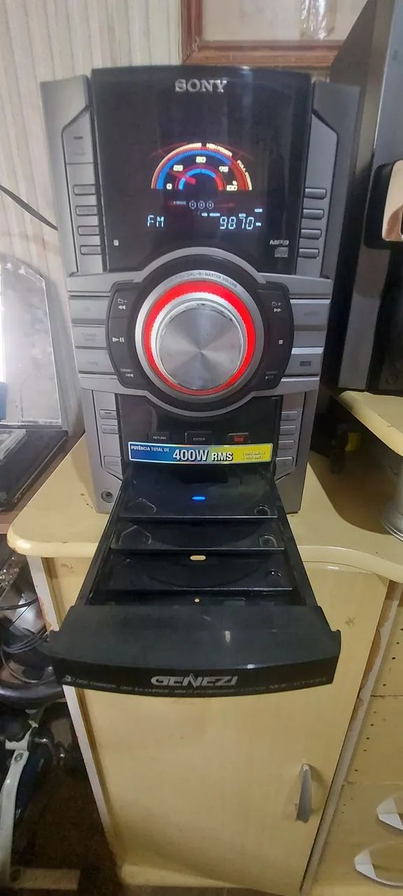 Micro System Sony Genezi GT 444 Subwoofer Grave - Foto 2