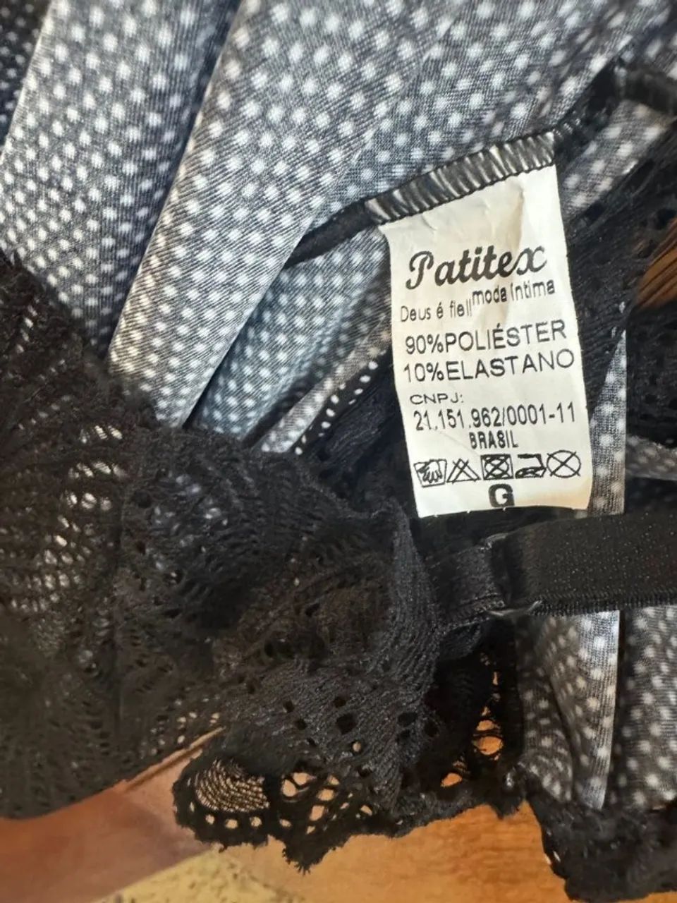 camisola patitex preta g - Foto 2