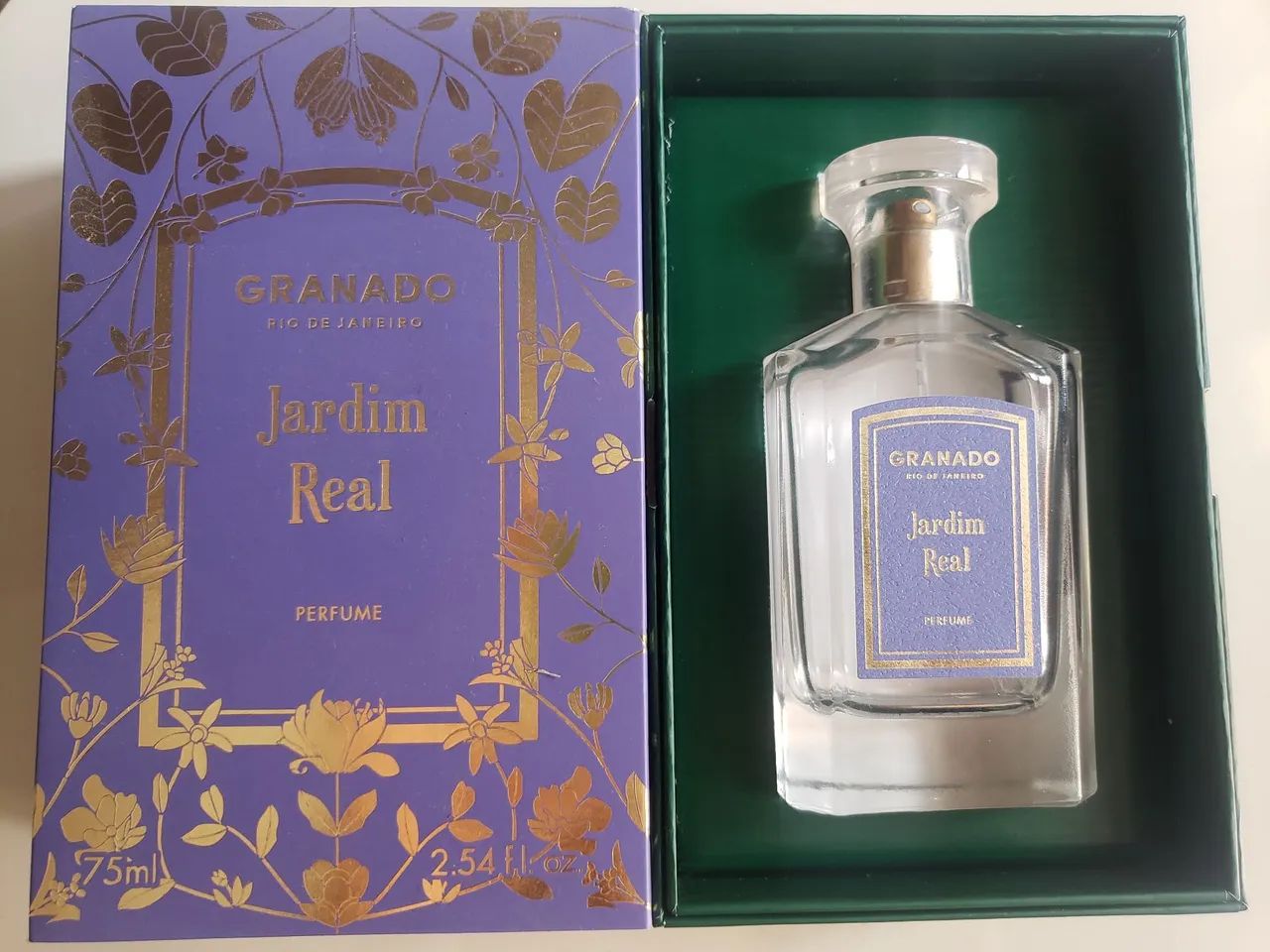 Frasco vazio perfume Jardim Real Granado - Foto 2