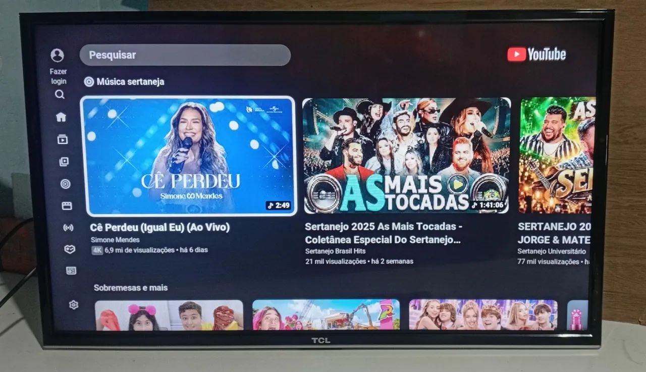 Tv Led TcL 32 Polegadas Smart YouTube Netflix  - Foto 4