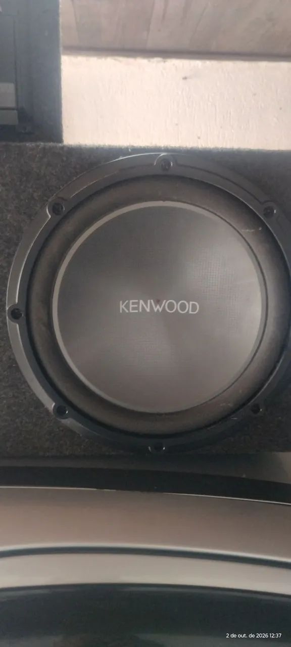 Caixa selada com módulo Kenwood para carro - Foto 2
