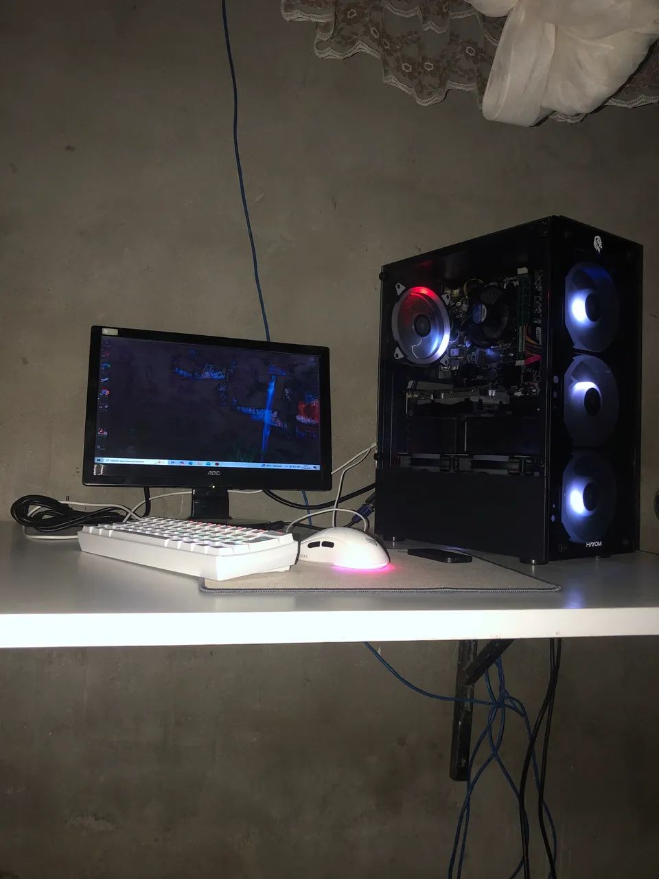 Vendo computador i5 3470 16gb de rem rx 550 4gb