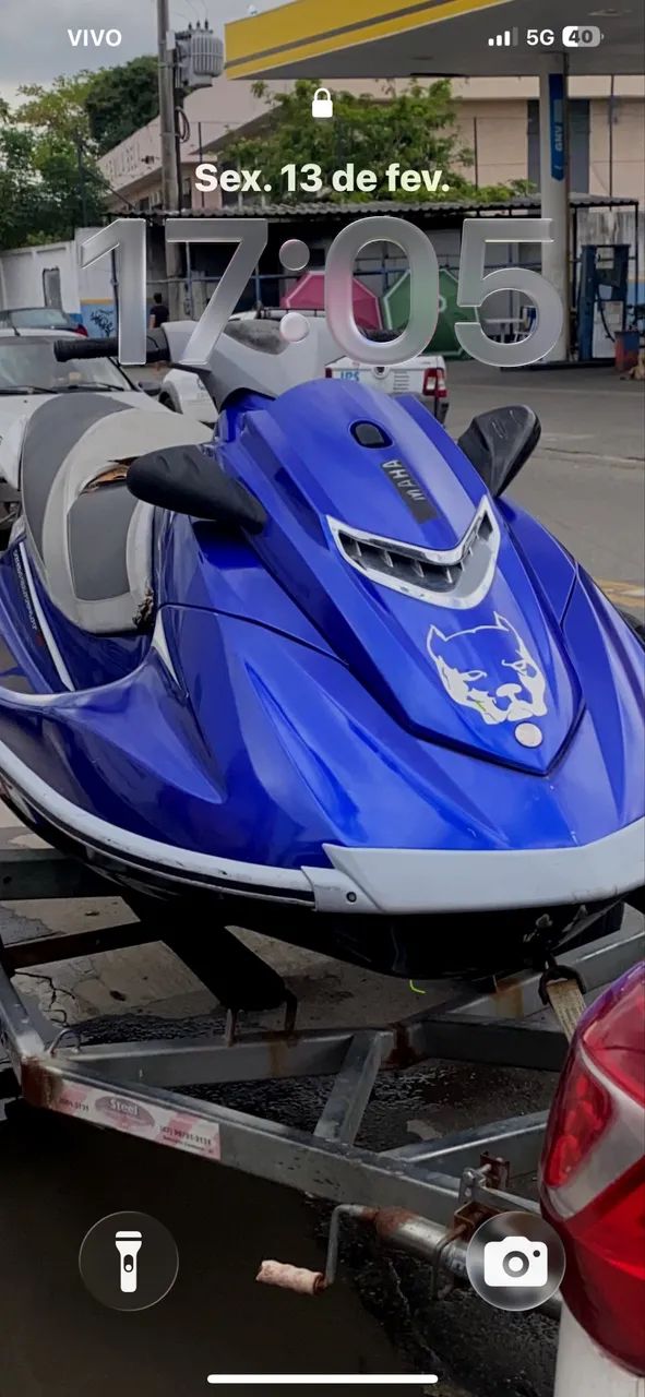 Jet Yamaha vxr 1800  2011 3 lugares com ré  - Foto 8