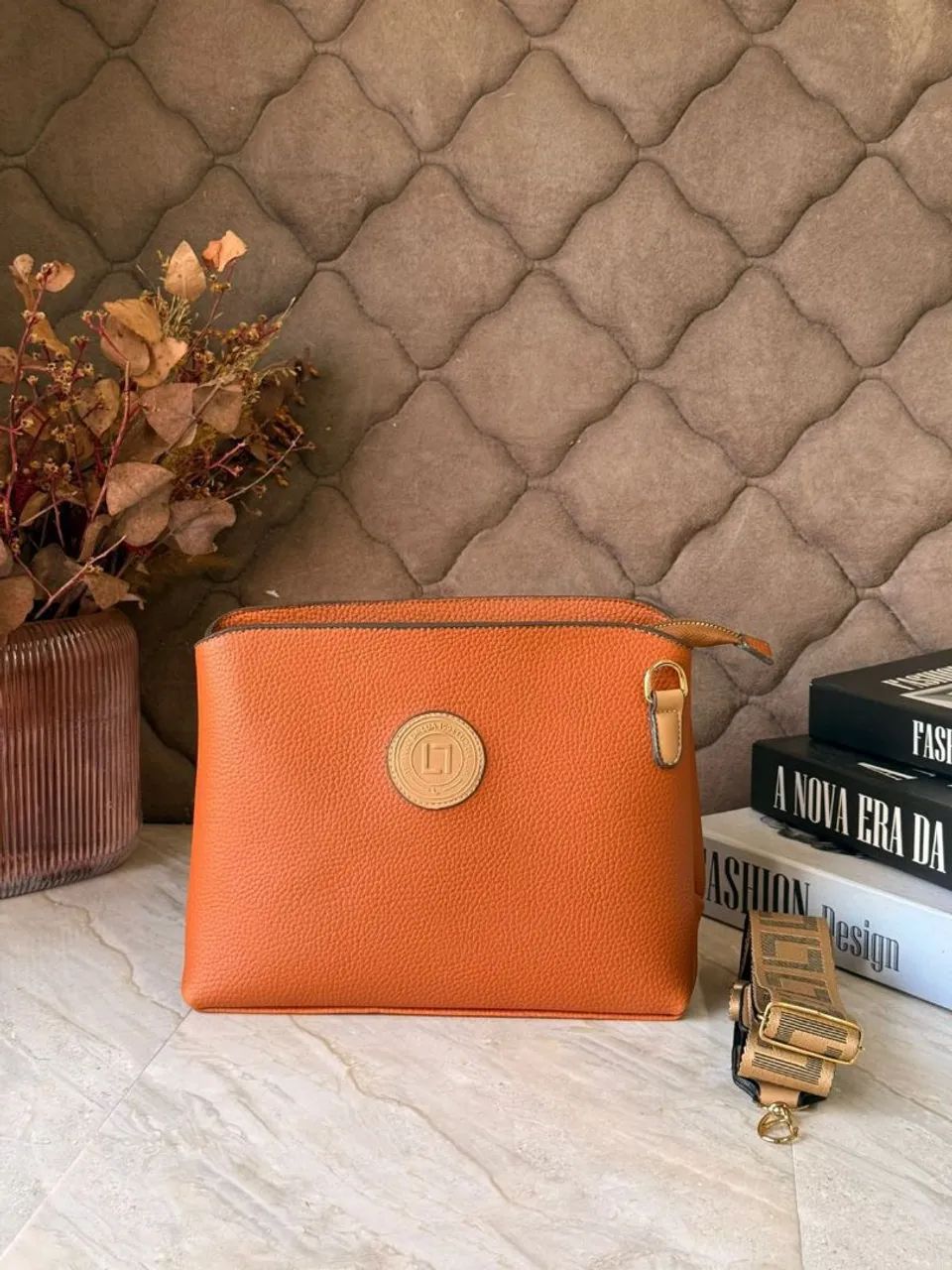 BOLSA ESTILO BELLA TIRACOLO ESTILO LL MOCCA LUZ DA LUA - Foto 5