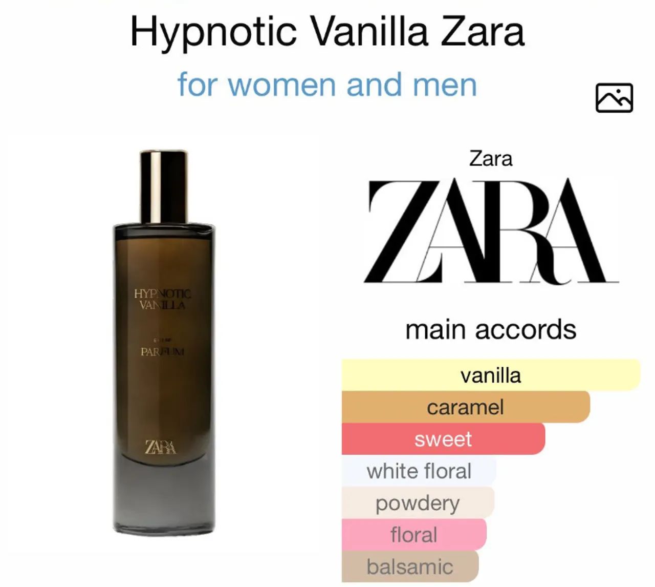 Perfume hypnotic vanilla zara  45 ml - Foto 3