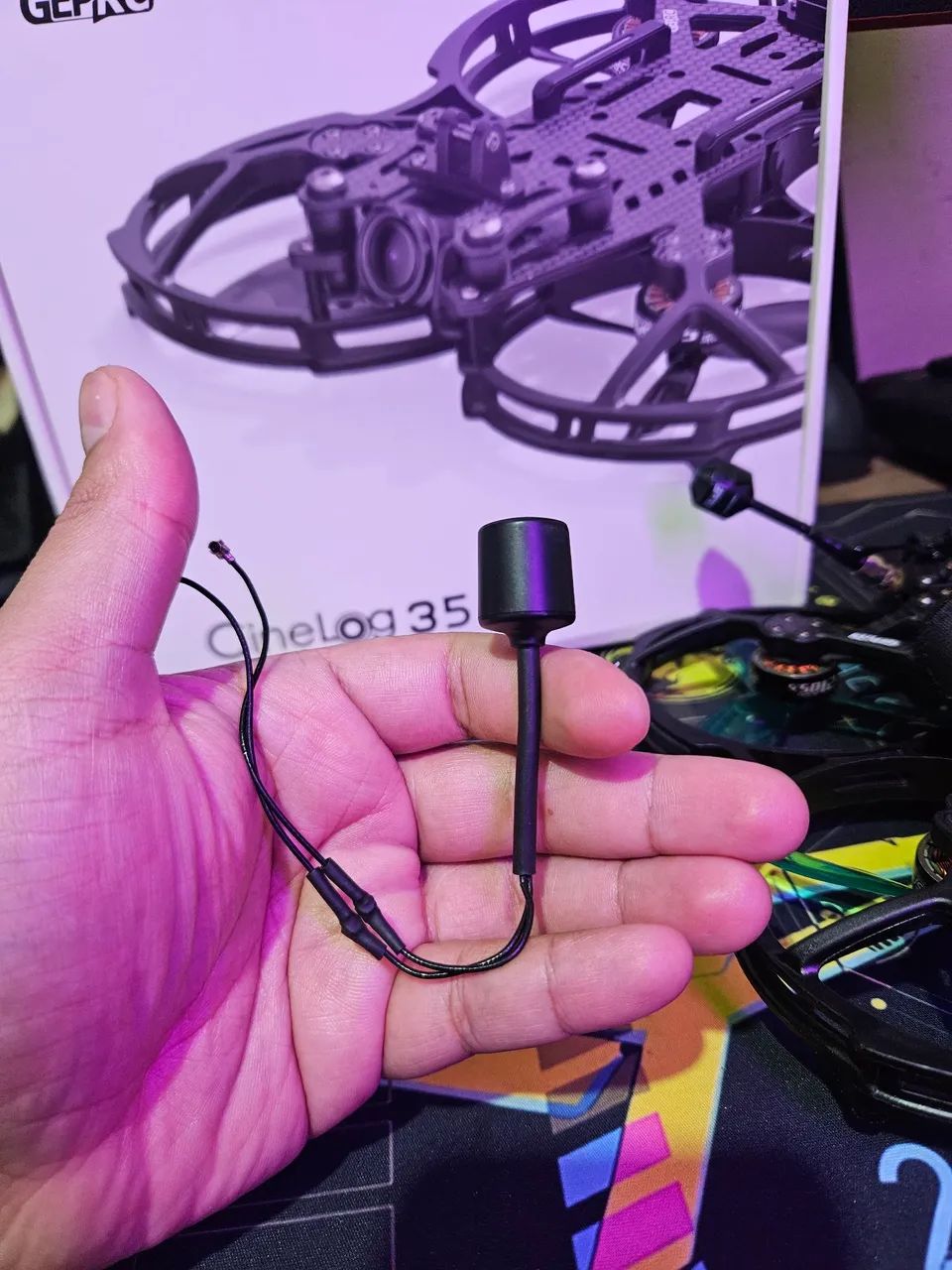 Drone FPV Cinelog35 V2 com DJI O3 e Elrs  - Foto 5