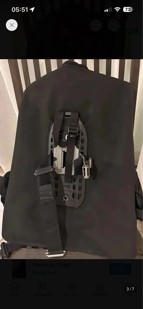 Colete mergulho Scubapro Knighthawk M - Foto 6