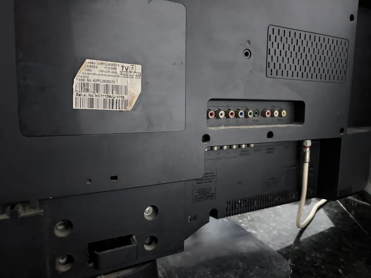 TV Philips 40 Polegadas Full HD + Controle - Funcionando - Foto 5