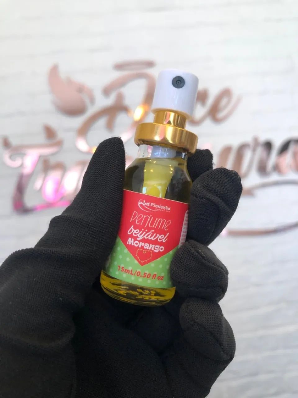 Perfume Beijável Aroma de Morango - Foto 3
