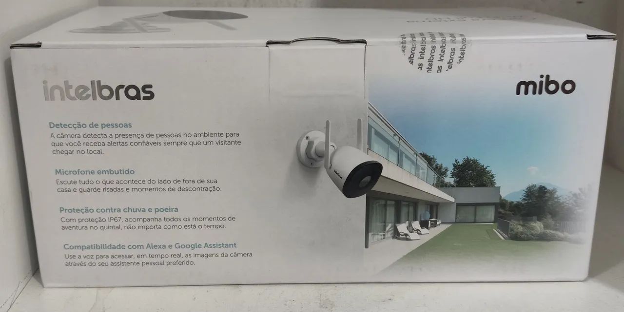 Câmera wi-fi Intelbras mibbo externa - Foto 2