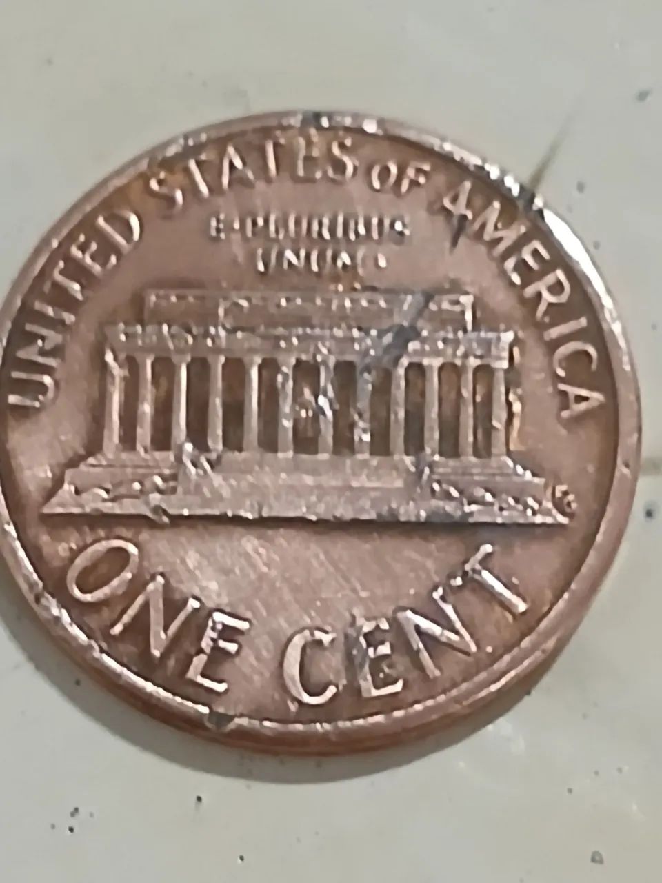 Moeda de ONE CENT AMERICANO