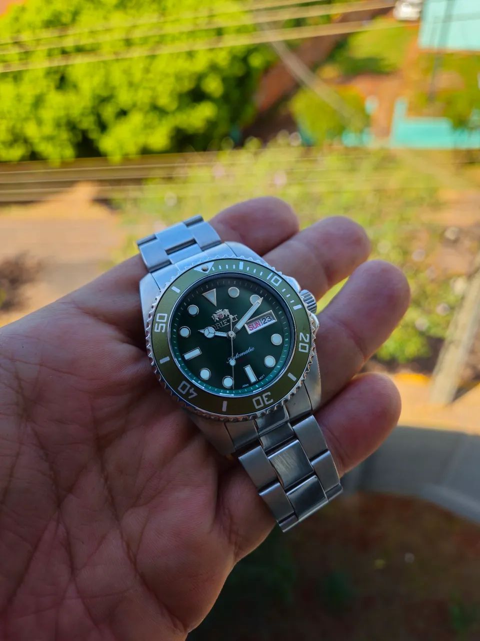 Relógio Automático Orient Submariner 