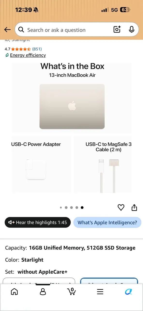MacBook Air 13-inch Laptop with M3 chip - Foto 2
