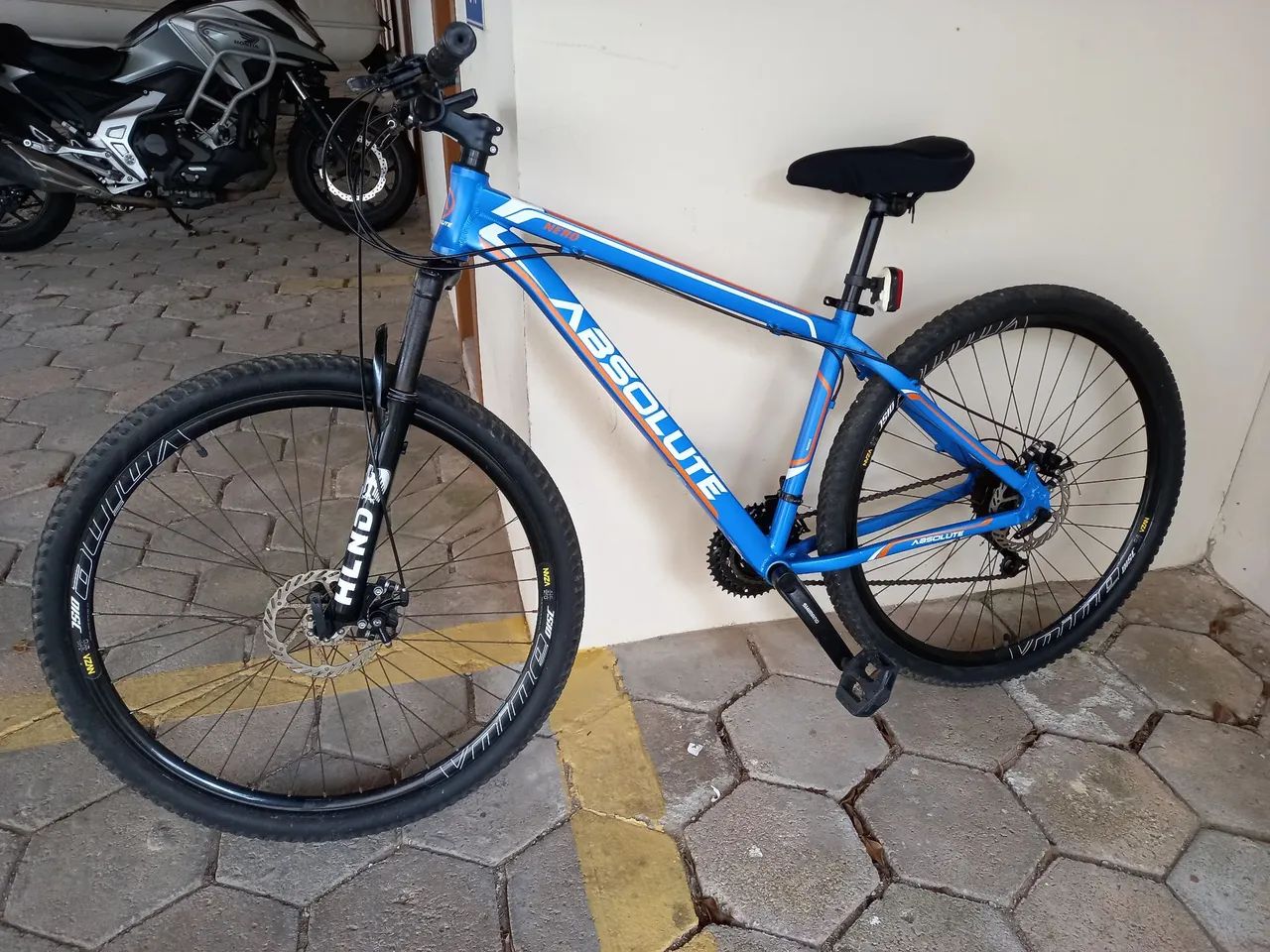 Bicicleta ABSOLUTE NERO Azul E Laranja aro 29