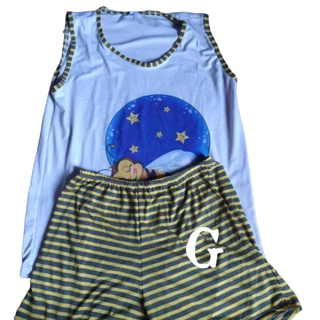 Pijamas Feminino tamanho G - Foto 5
