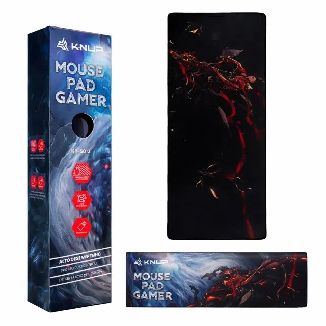Mousepad Gamer Knup KP-S013 Extra Grande 70×30 cm Antiderrapante
