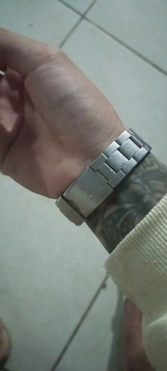 Technos Skydiver Original - Prata 50M, R$ 250 - SJC - Pix - Foto 2