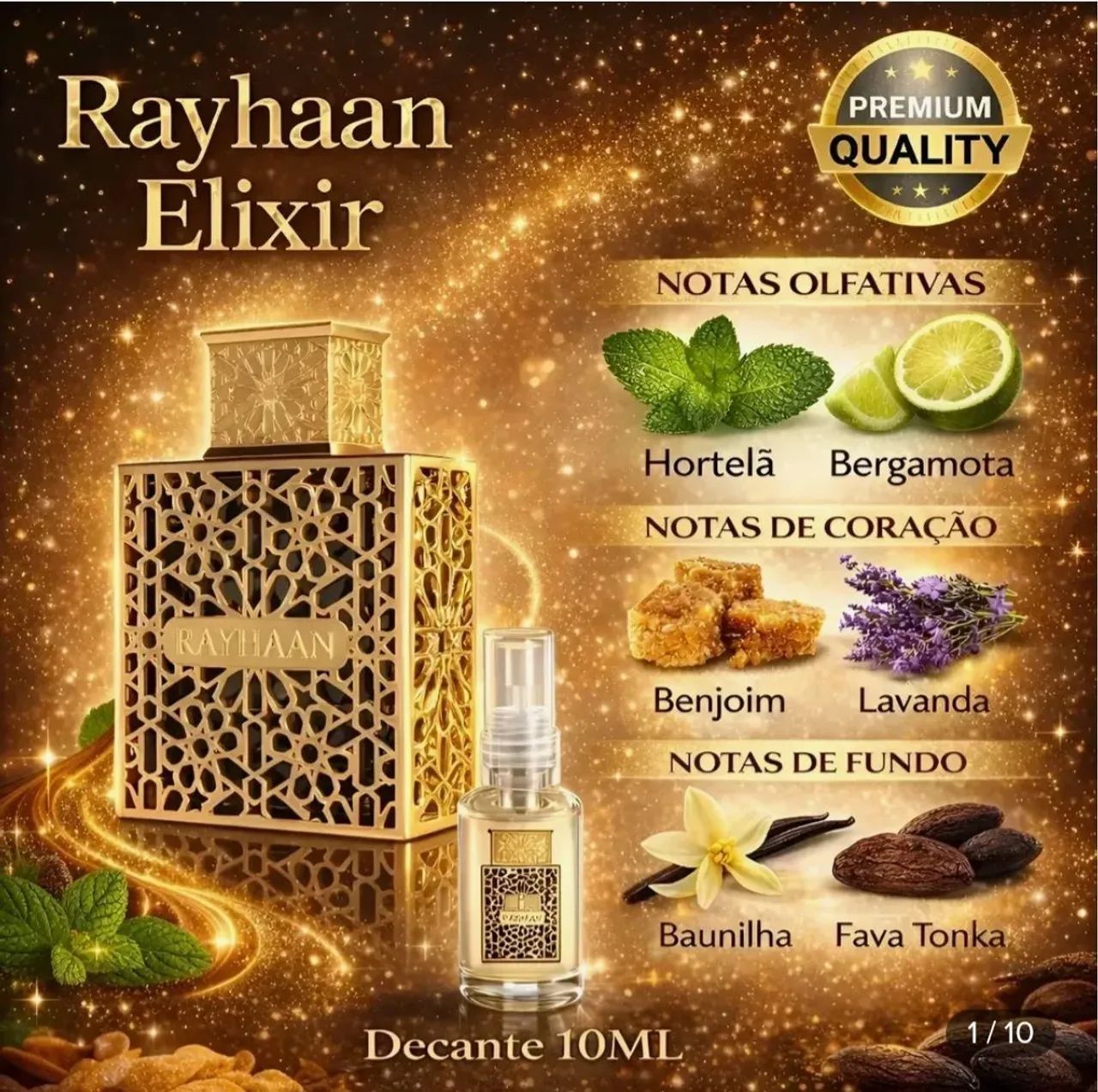 Perfume árabe rayhaan elixir - Foto 2