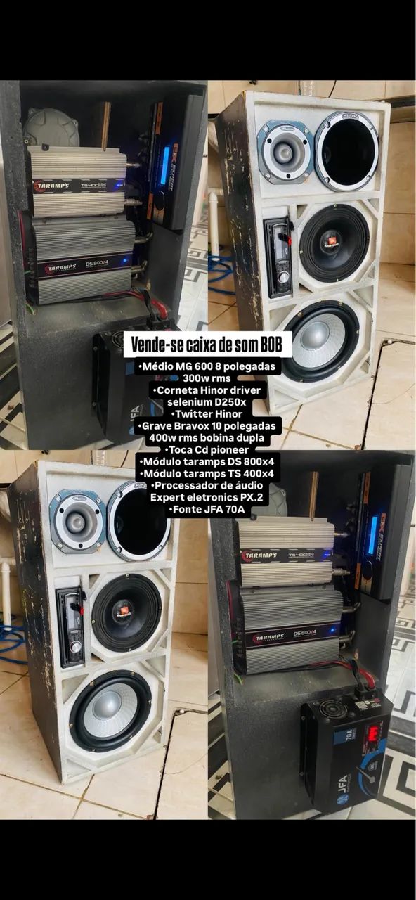 VENDE-SE CAIXA BOB 