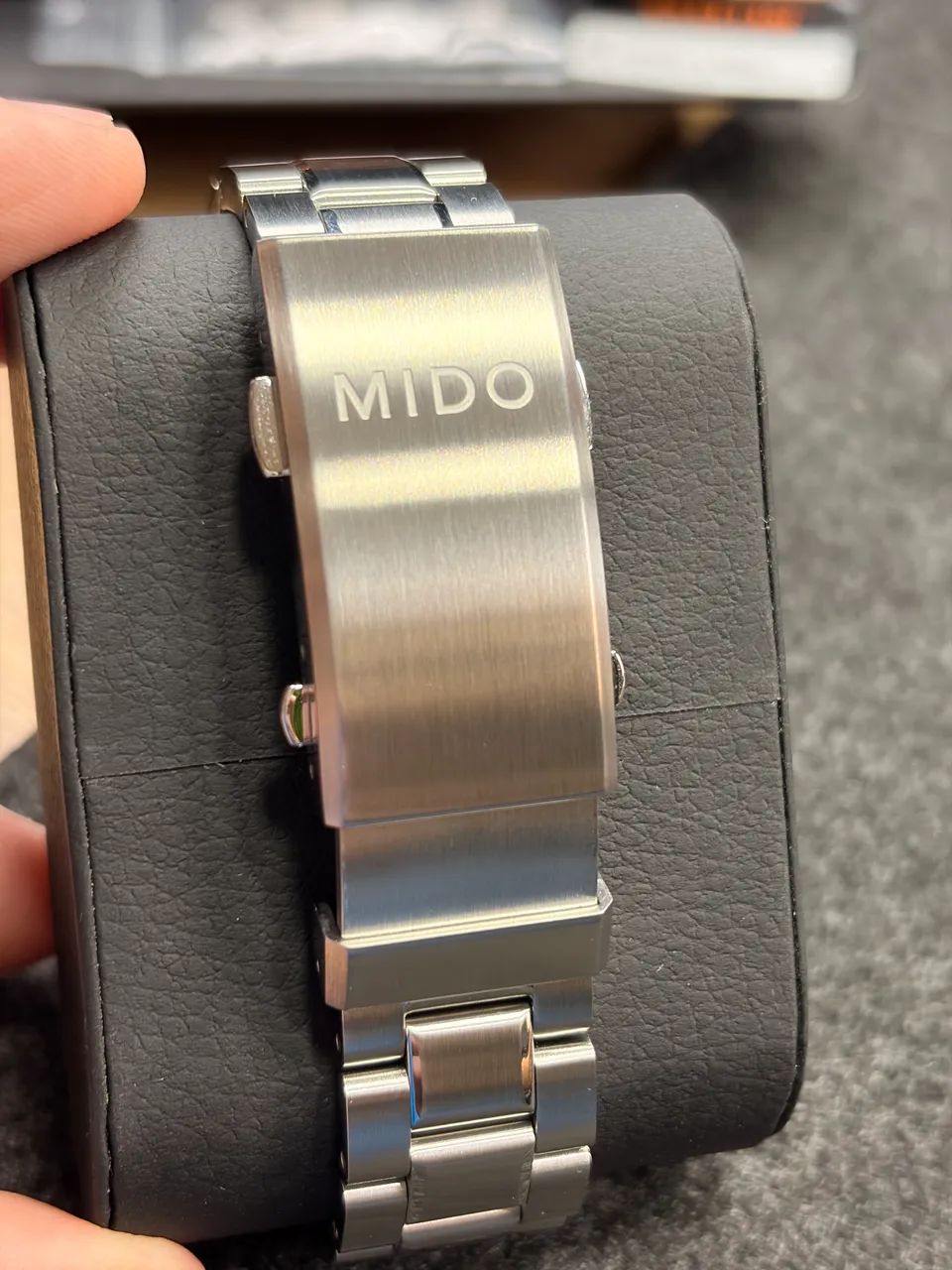 Relógio Mido ocean Star 39mm Ciano - Foto 4