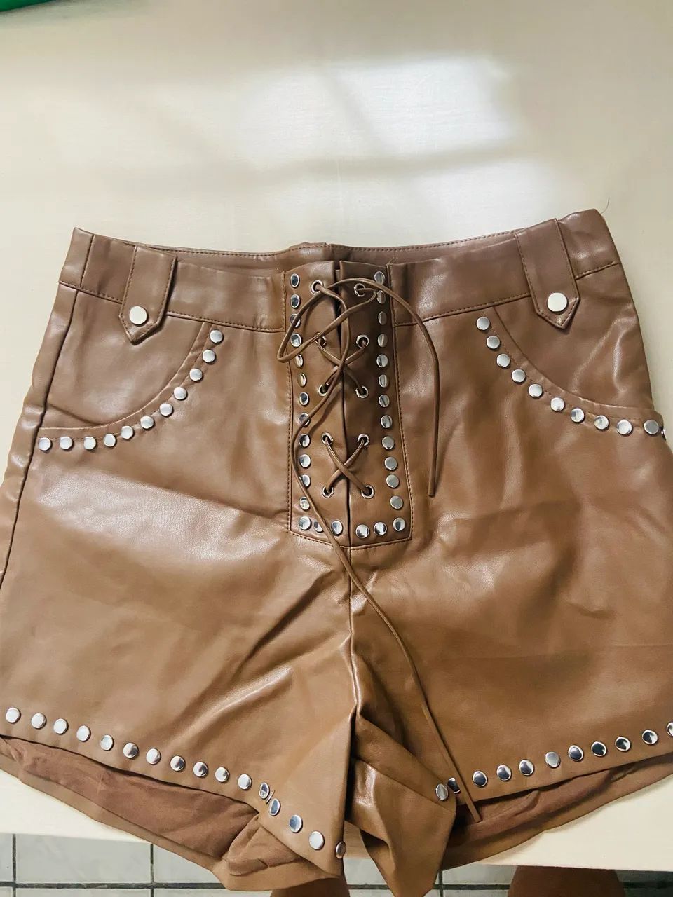 Short sintético - veste 38 - Foto 2