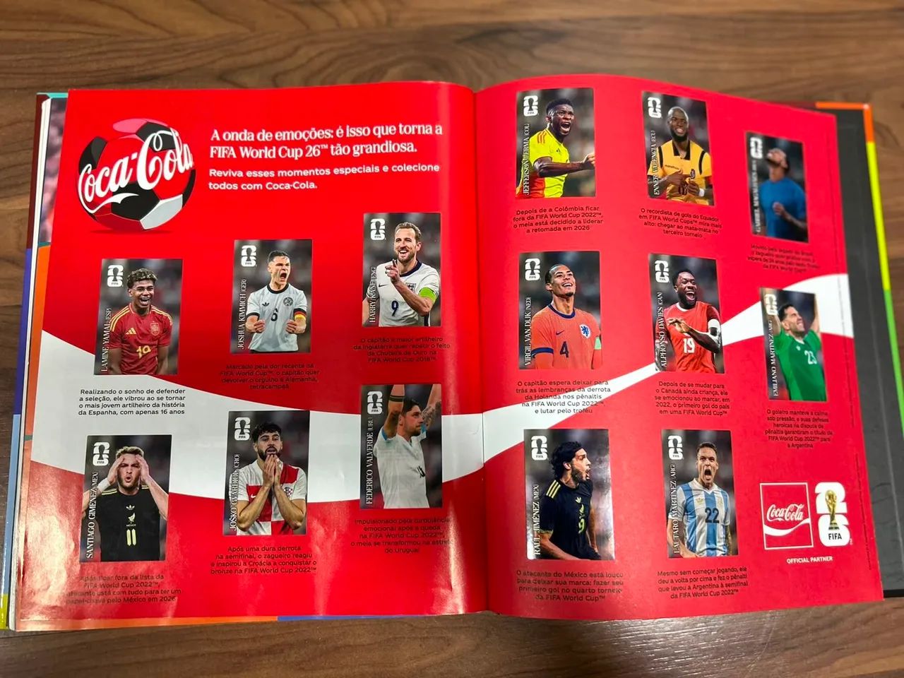Álbum Copa do Mundo 26 Completo - Foto 4