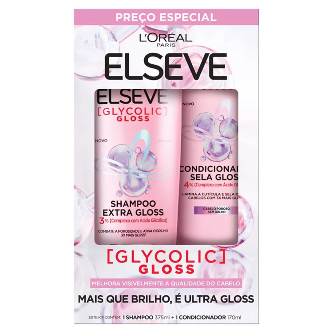 Kit Elseve Nutri gloss 