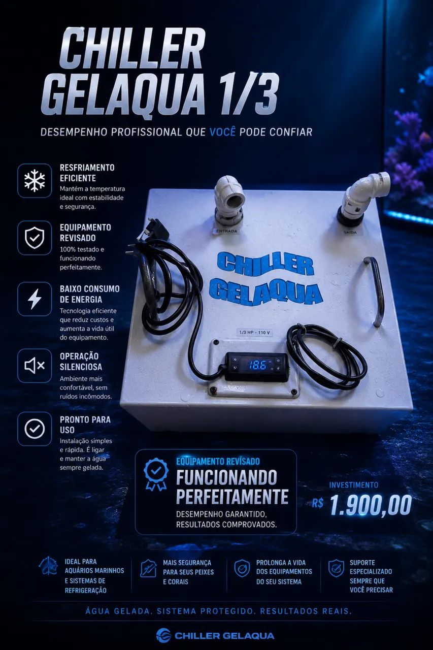 Equipamentos aquario marinho - Foto 2