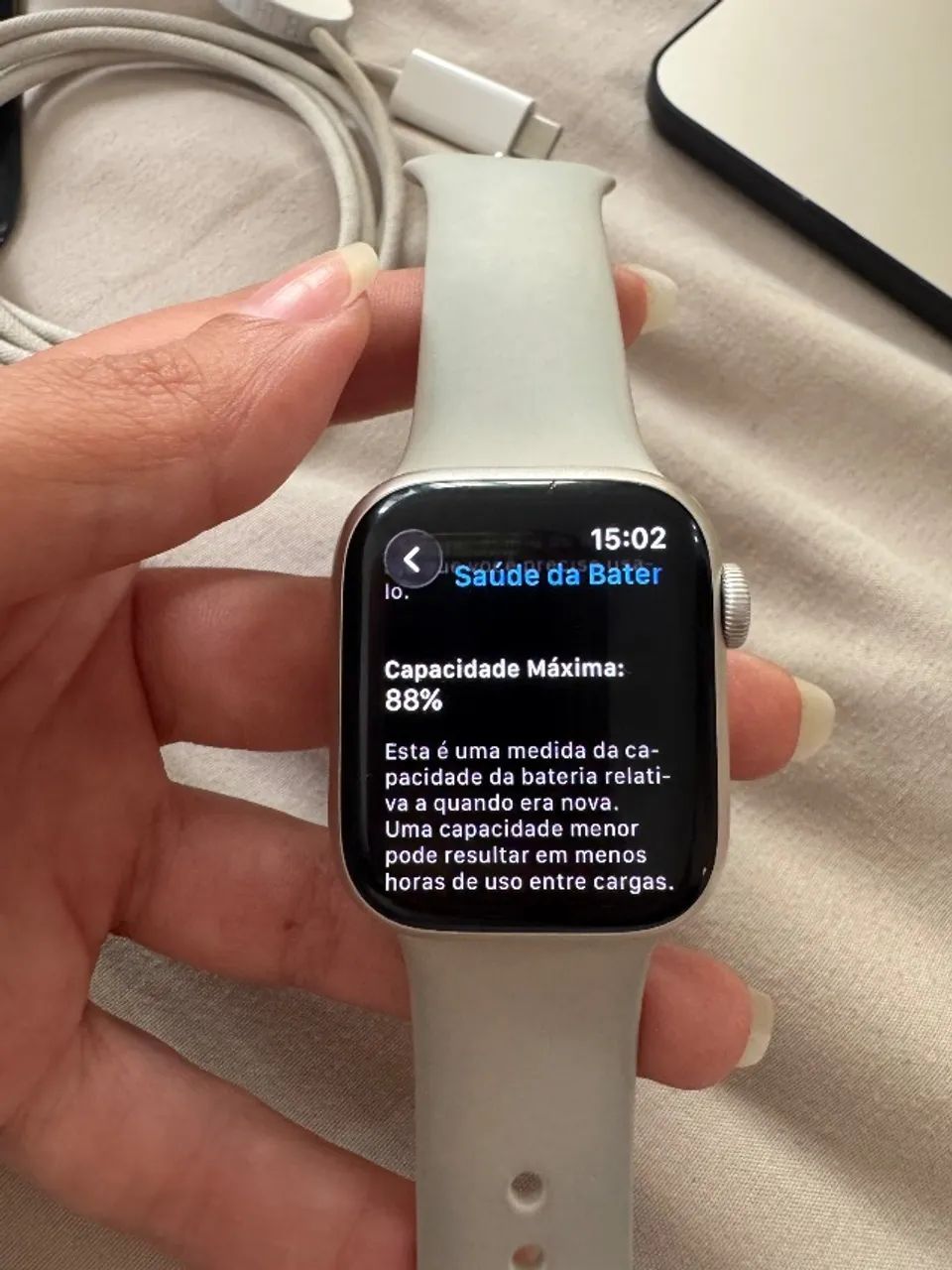 Apple Watch Series 9 GPS 41mm Aluminum e ceramic case  - Foto 3
