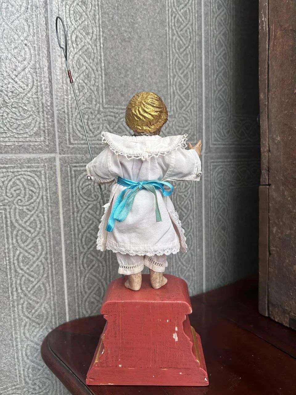 Menino Jesus em madeira - Foto 3