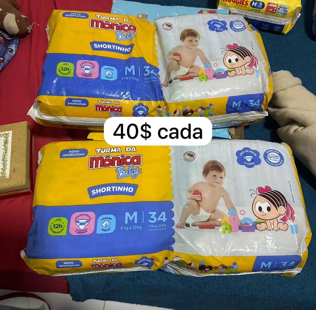Fraldas M várias marcas  - Foto 5