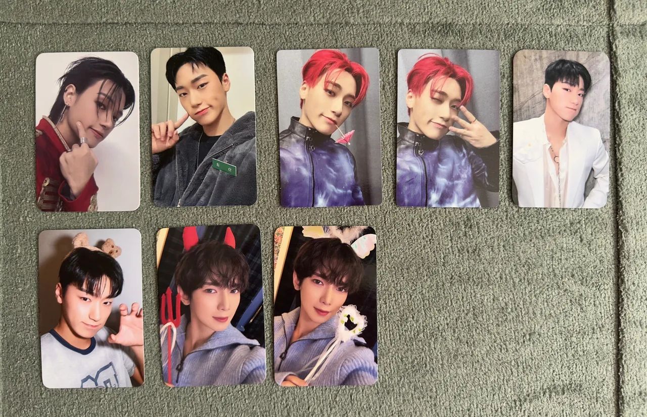 Photocards OFICIAIS ATEEZ kpop (valor individual) - Foto 2
