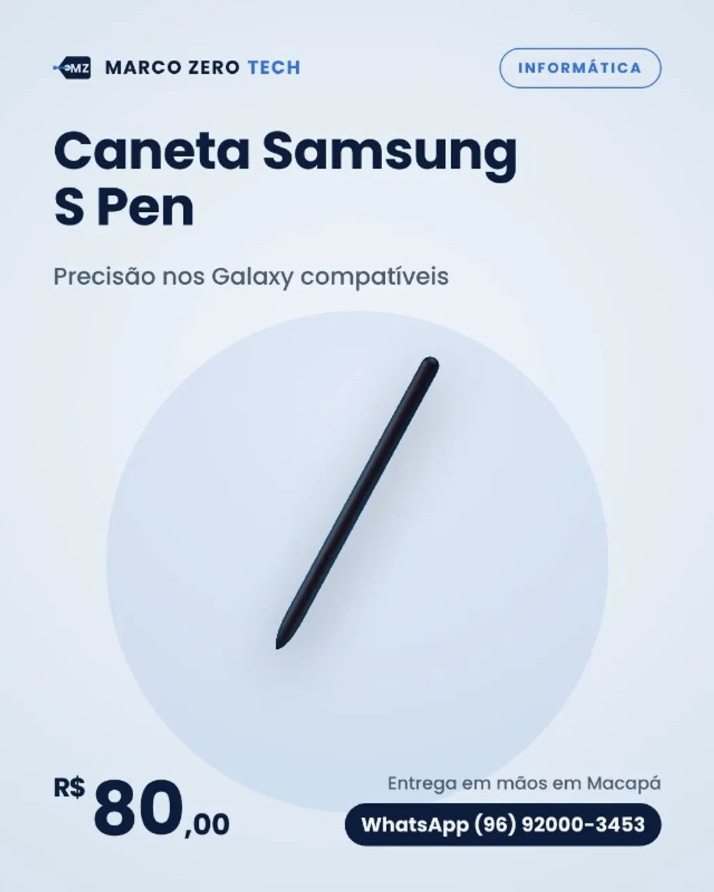 Caneta Samsung S Pen